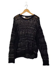 BEAMS Knit Sweater (Lightweight) Size M Nylon Black 11-15-1719-803