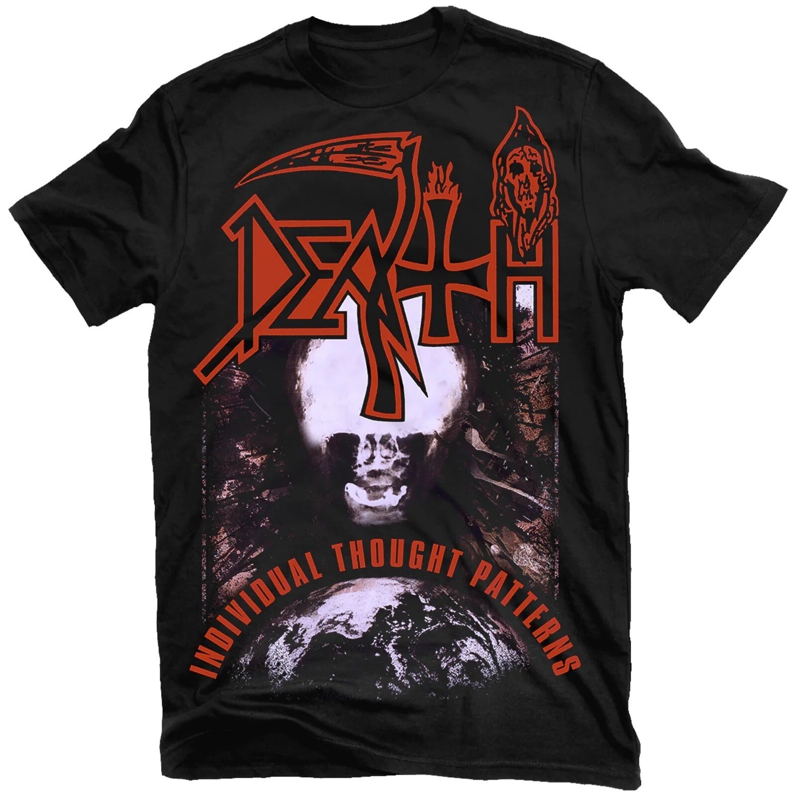 DEATH cd cvr INDIVIDUAL THOUGHT PATTERNS Official SHIRT XXL New symbolic chuck
