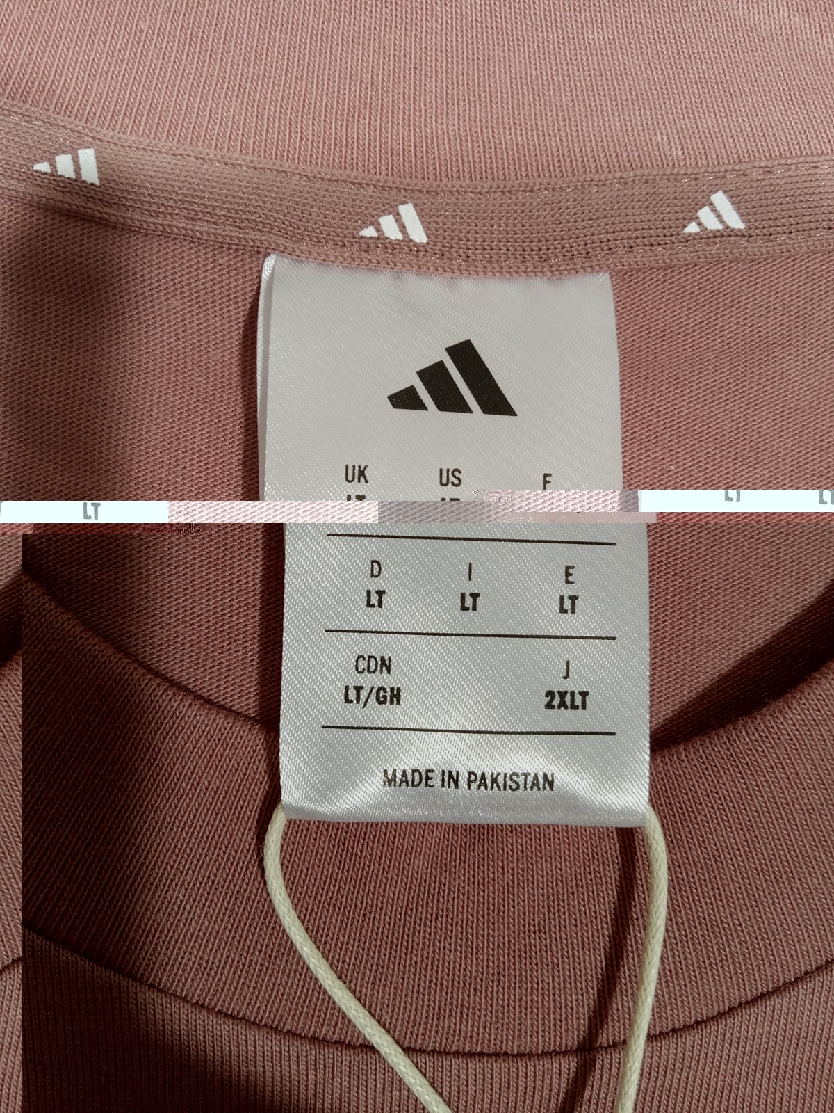 Adidas T Shirt Men's LT Large Tall Color Warm Clay gallery