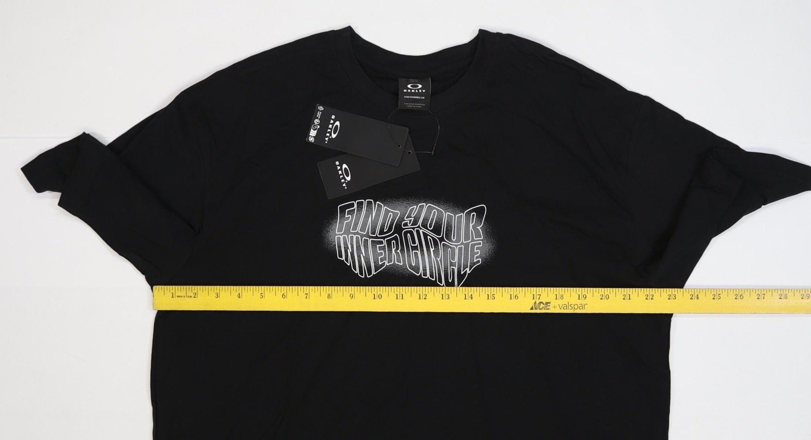 Oakley Shirt Mens Large Black Pursuit SS Find Your Inner Circle T-Shirt Tee gallery