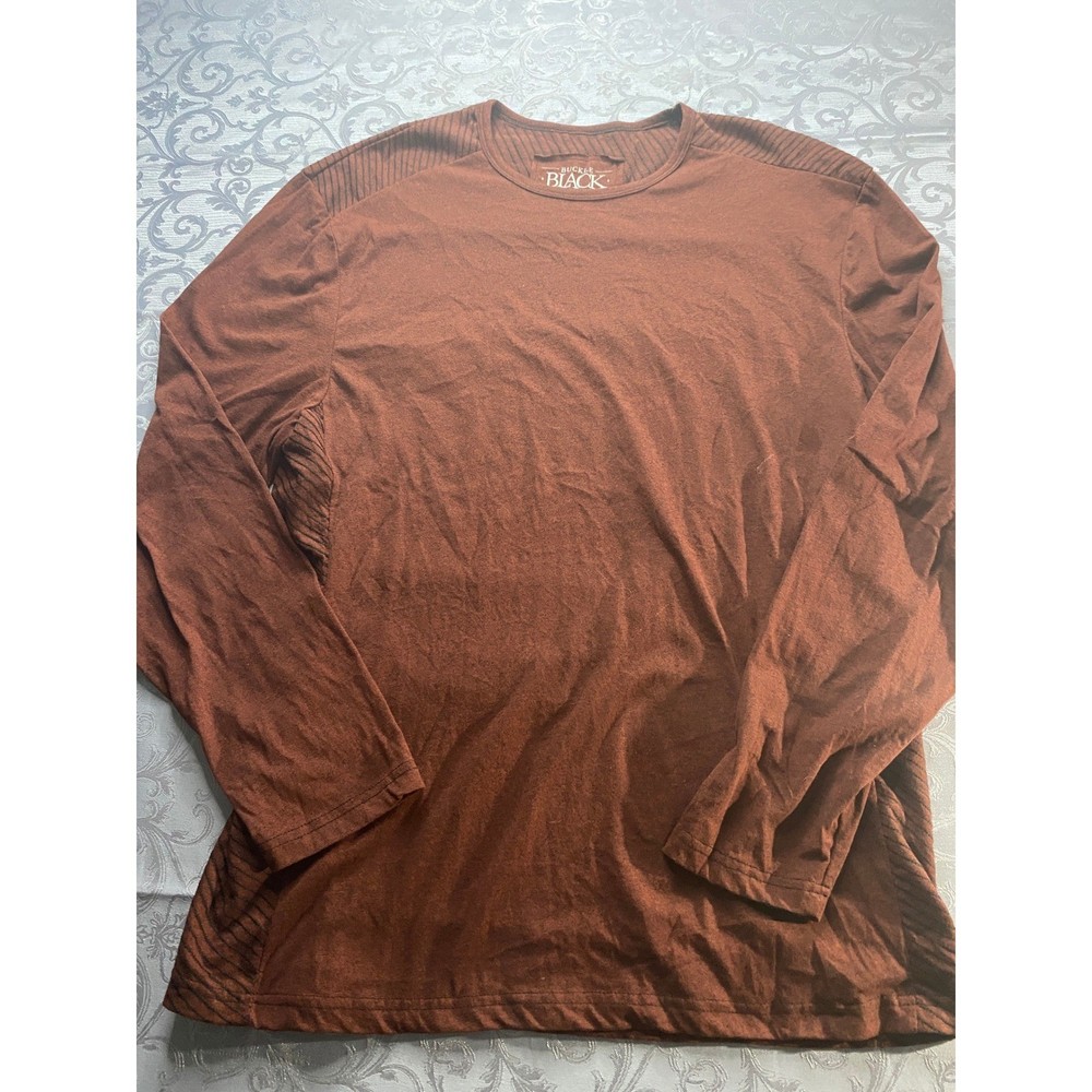 Buckle Black Athletic Fit Long Sleeve Shirt Men’s XL Red