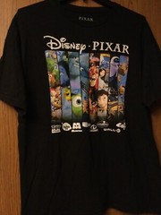 Disney Pixar (Toy Story, A Bug’s Life, Etc.) – Black Shirt – L – Pixar