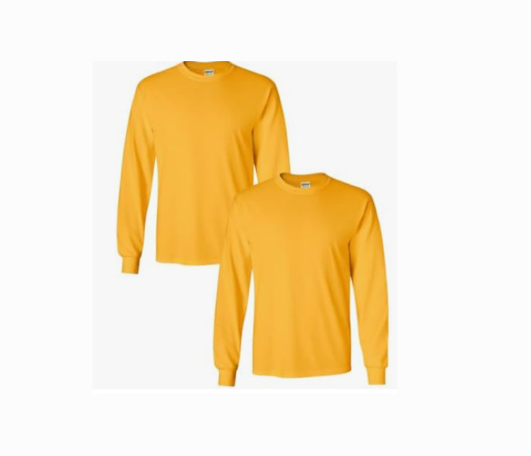 Gildan Adult Ultra Cotton Long Sleeve T Shirt Style G2400 1pc One Size New gallery