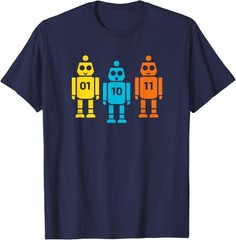 Robots – 01 10 11 Robot T-Shirt