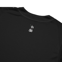 BlackCargo Mens Recycled Baseball Jersey Eco Friendly Streetwear Black S M L XL