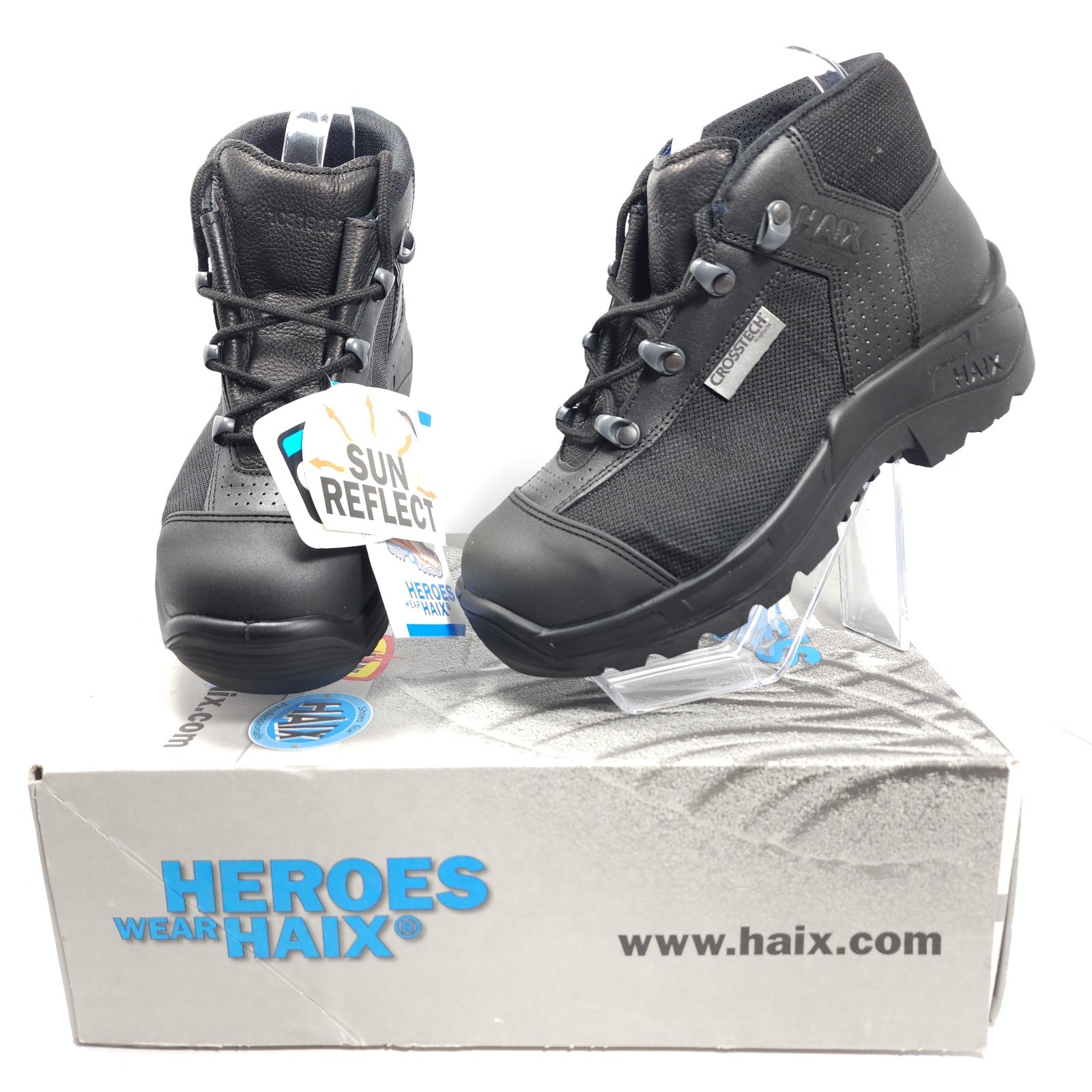 New Women’s Haix AirPower R7 Crosstech Firefigher EMS / Duty Boots Size 6 W