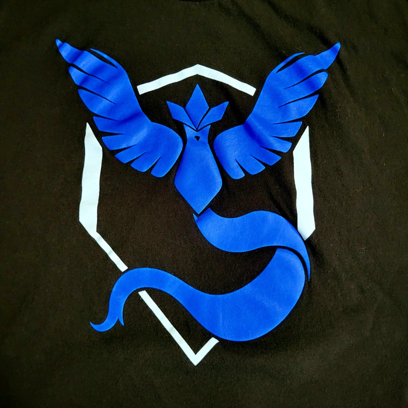 Pokemon Go Team Mystic Official Licensed Pokemon Center Tee Shirt Size L Black gallery