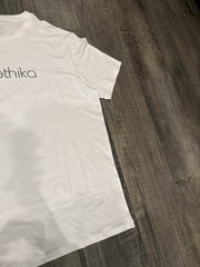 White Ethika XL Fitted T-Shirt