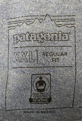 Patagonia Men’s Logo Responsibili-Tee Blue STY39174 Size XXL 2XL