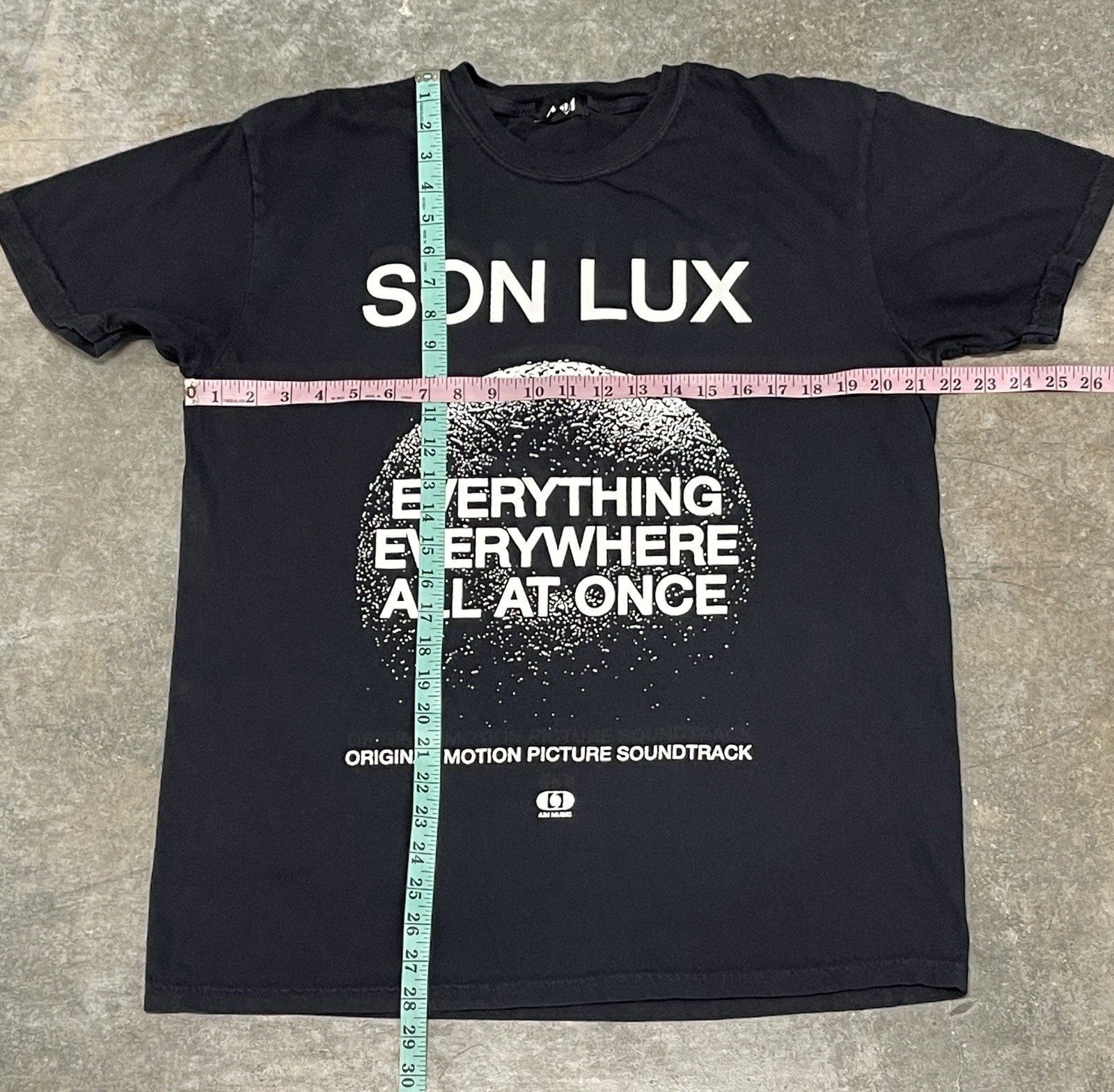 A24 Son Lux Everything Everywhere All At Once Sountrack Movie T-Shirt Large gallery