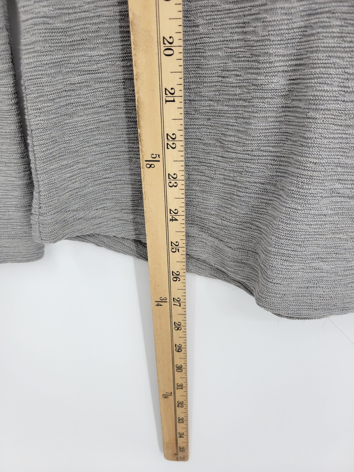 Carbon2Cobalt Shirt Mens XS Gray Crew Neck Long Sleeve Pullover Stretch Knit gallery