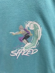 RSVLTS Nickelodeon Rocket Power Otto Surf Graphic T Shirt Teal Mens Unisex 3XL