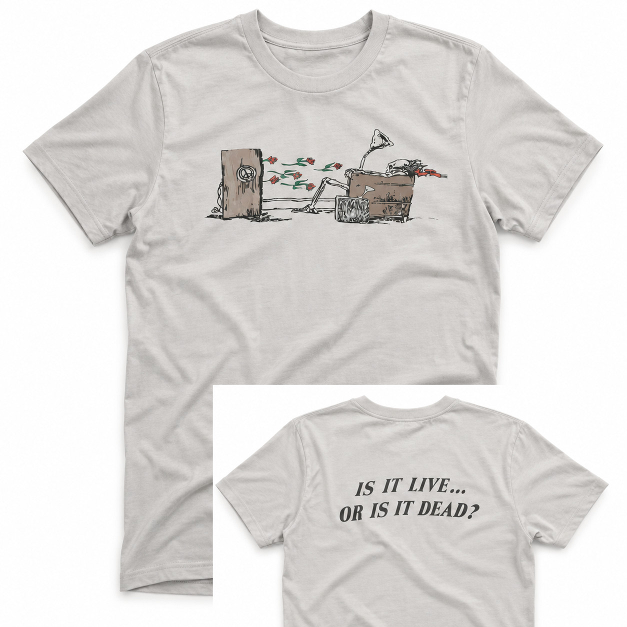 Is it Live or Is it Dead Lot T-shirt inspired short sleeve gallery