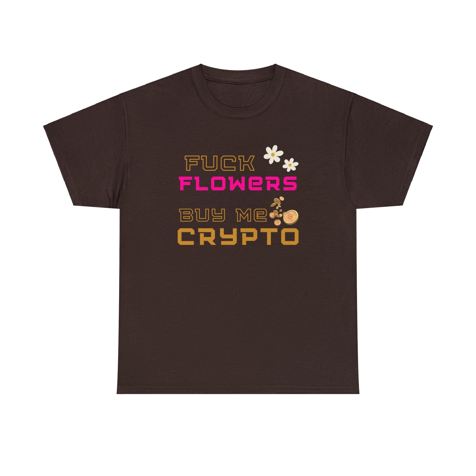 BUY ME CRYPTO Unisex Heavy Cotton Tee
