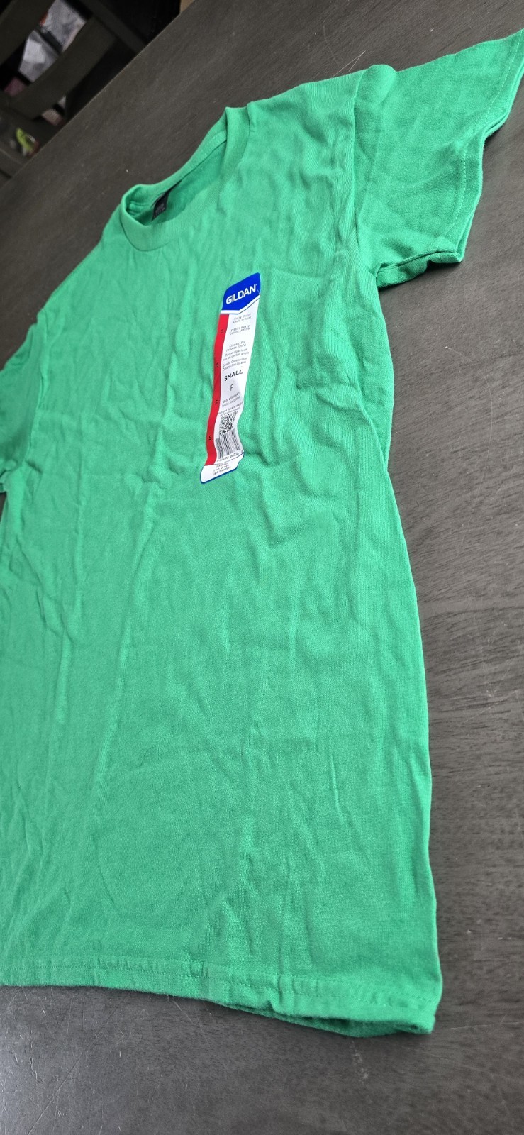 Gildan G500 Unisex Heavy Cotton T-Shirt in Irish Green Size Small gallery