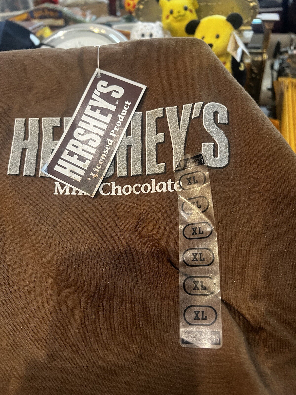HERSHEY’S MILK CHOCOLATE T-SHIRT BROWN ADULT SIZE XL ( READ ) gallery