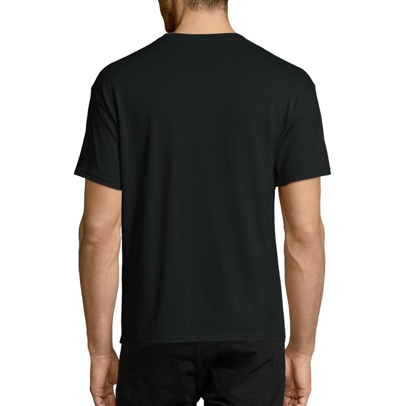 Hanes Men's Black EcoSmart Short Sleeve T-Shirt Size 4XL gallery