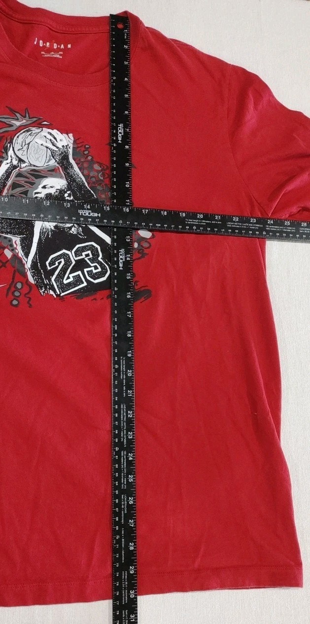Nike Air Jordan Michael Jordan Graphic Tshirt Red Adult Size XXL gallery
