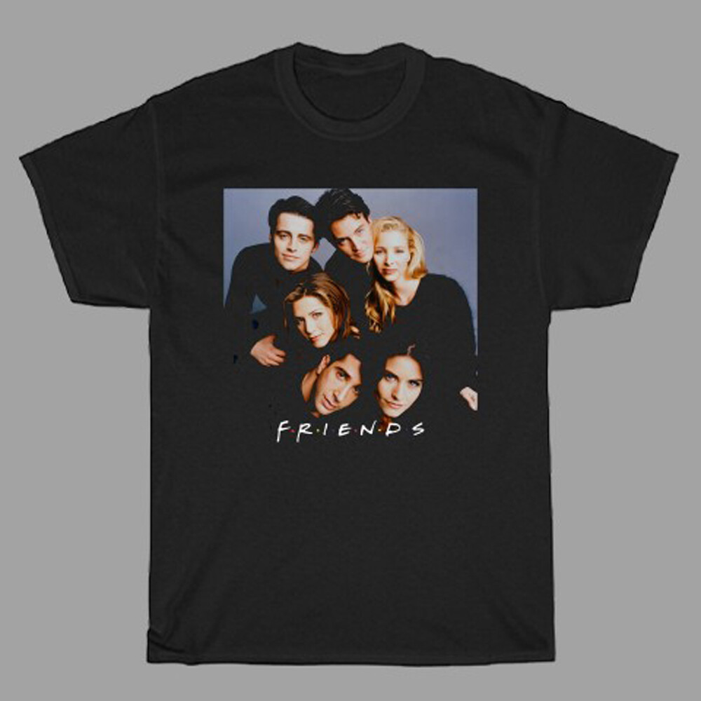 FRIENDS TV Show Men's Black T-Shirt Size S to 5XL gallery