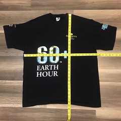 Secrets Capri Riviera Cancun World Earth Hour Save The Planet T-Shirt Sz XL
