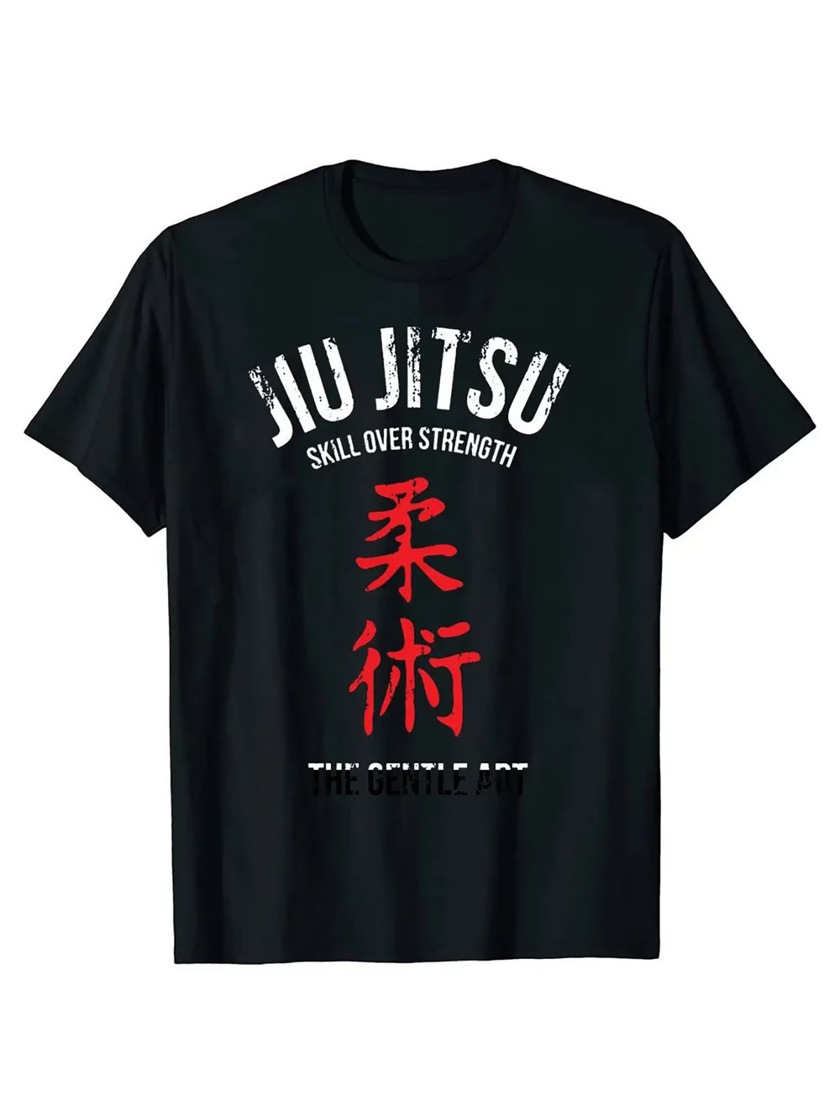 Men'S Jiu Jitsu Graphic T-Shirt, 100% Cotton, Casual Crew Neck, Slight Stretch, gallery