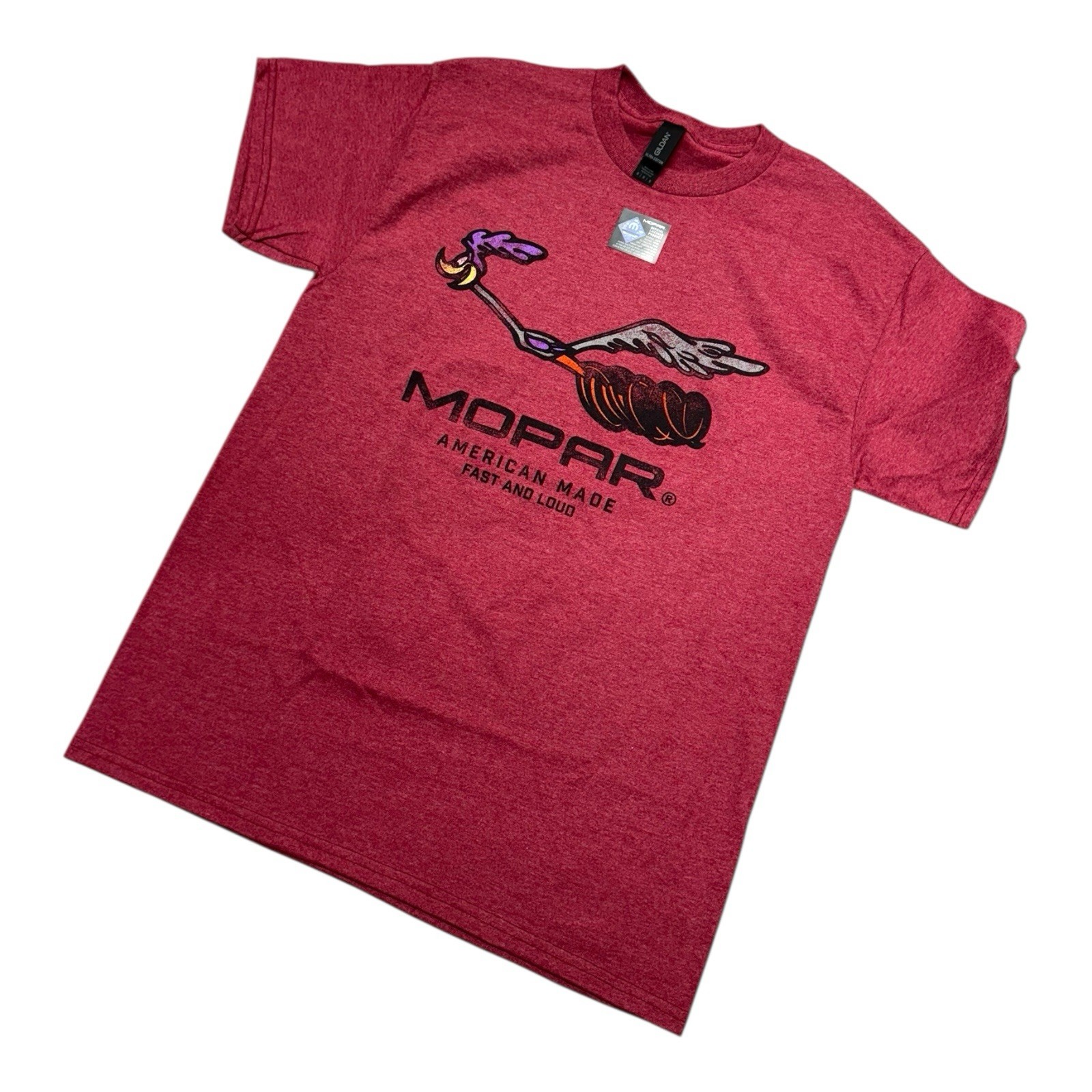 Heather Red MOPAR Plymouth Road Runner American Made Fast And Loud T-Shirt gallery