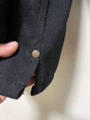 BEN DAVIS Wool Long Sleeve Shirt L Size Vintage Japan