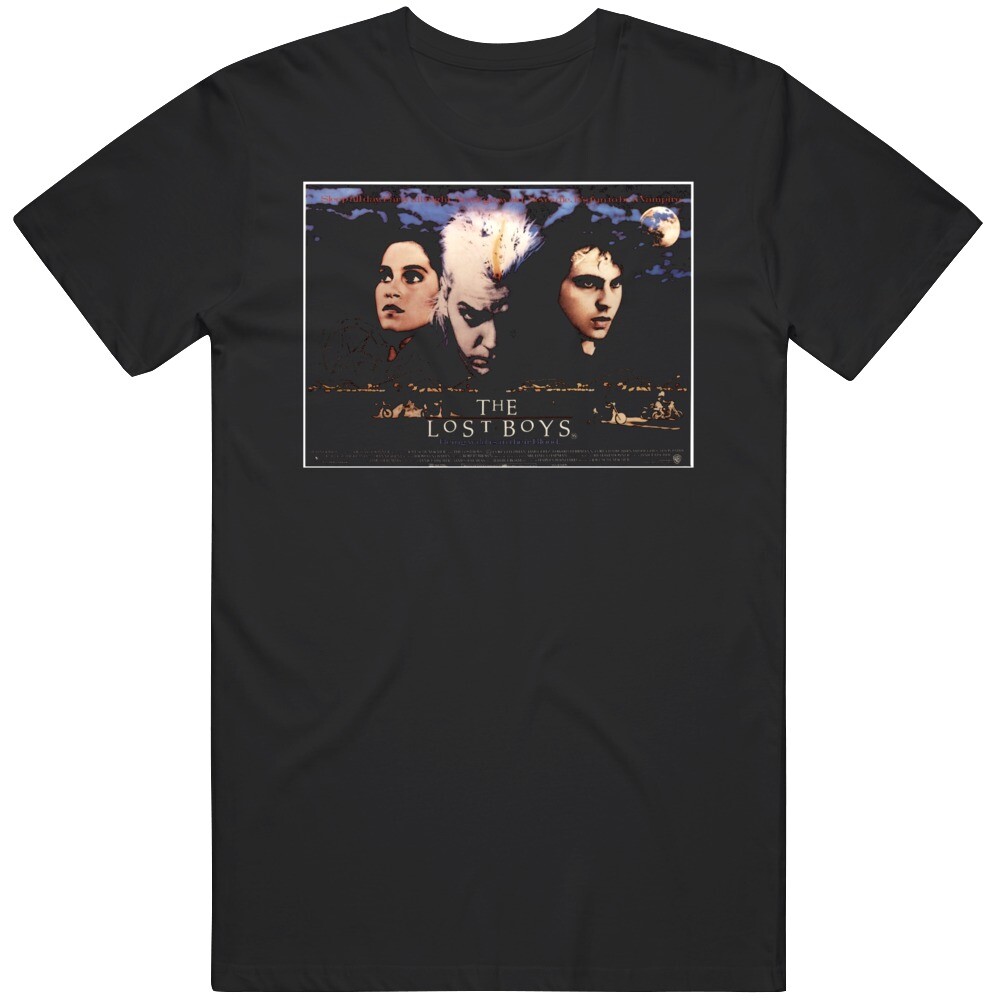 Cult Classic Retro Movie Poster Lost Boys Horror Fan T Shirt gallery