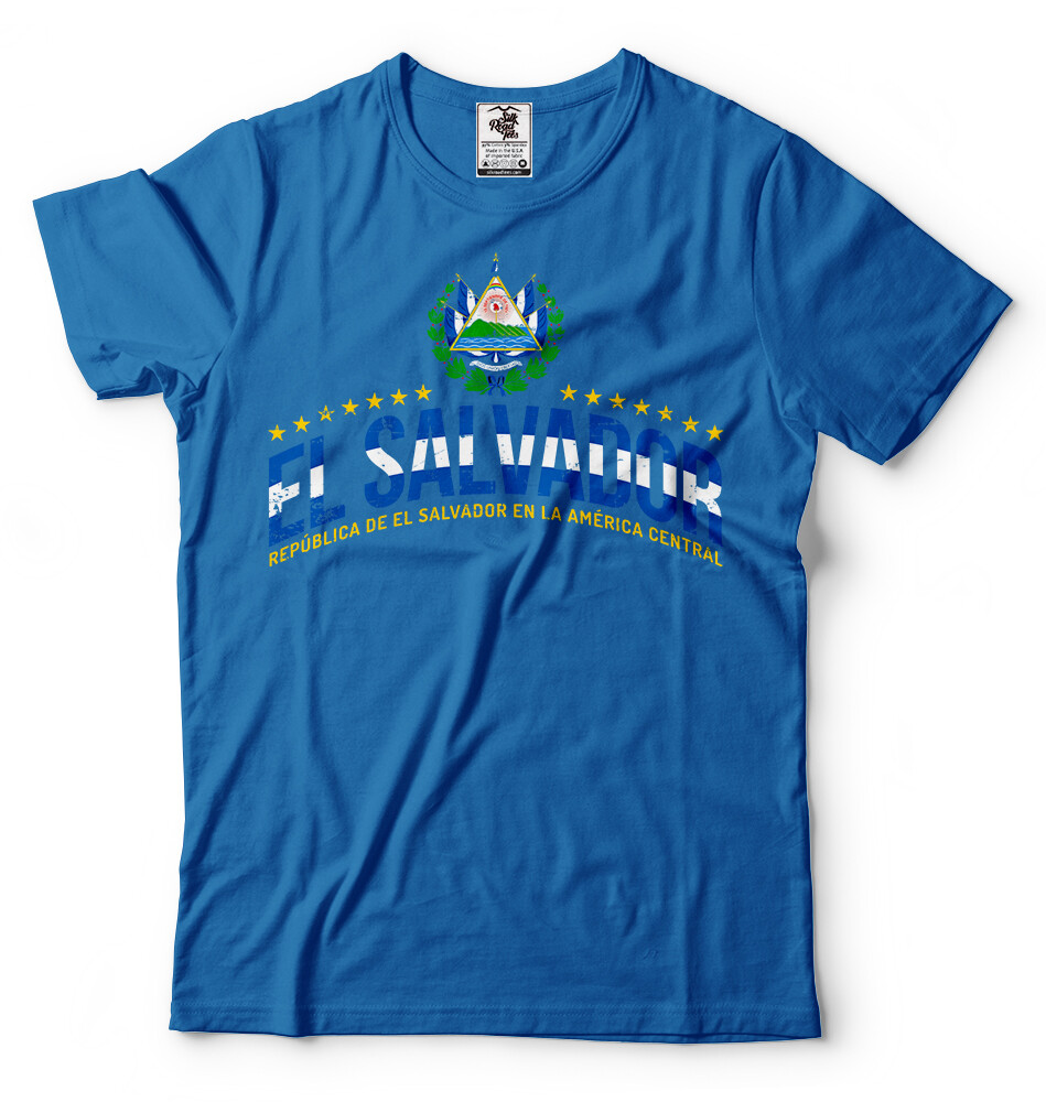 El Salvador T-shirt Salvadoran Heritage national Day Mens Unisex Tee Shirt Tee gallery