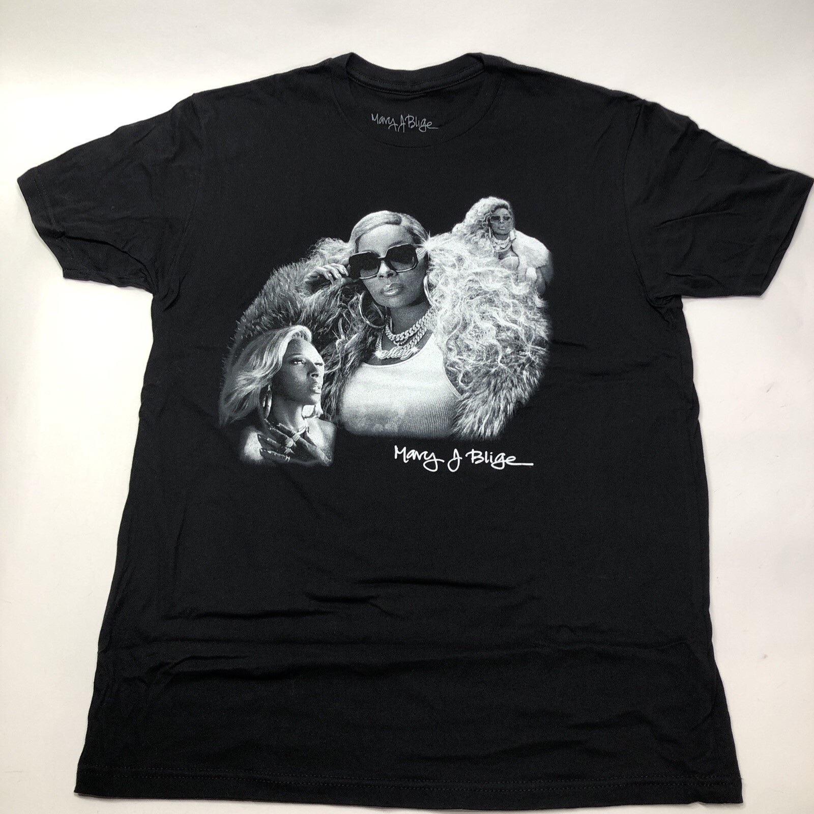 Mary J Blige Gorgeous 2022 Tour Double Sided Large Black T Shirt Concert Merch gallery