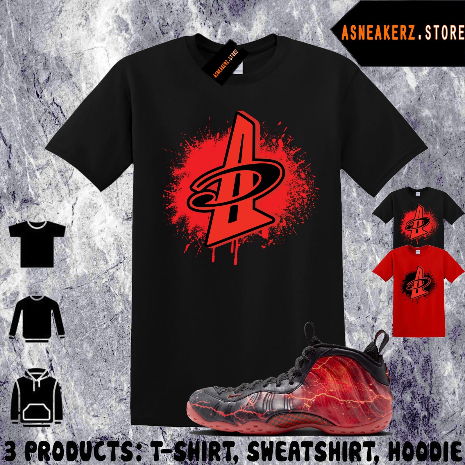 Tee Shirt Matching Foamposite One Upside Down Match Sneaker Number 1 Cent Penny gallery