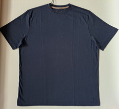 NWT Left Coast Tee Men’s Short Sleeve Pima Cotton Navy Blue T-Shirt Top Size M
