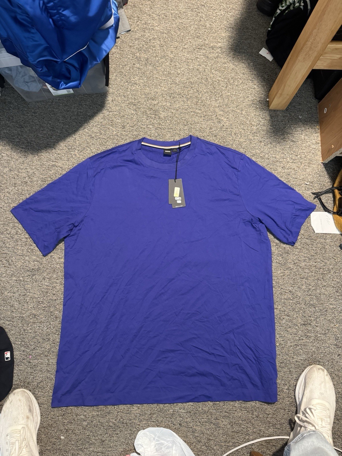 Hugo Boss NWT Purple Shirt Size 4X Tall gallery