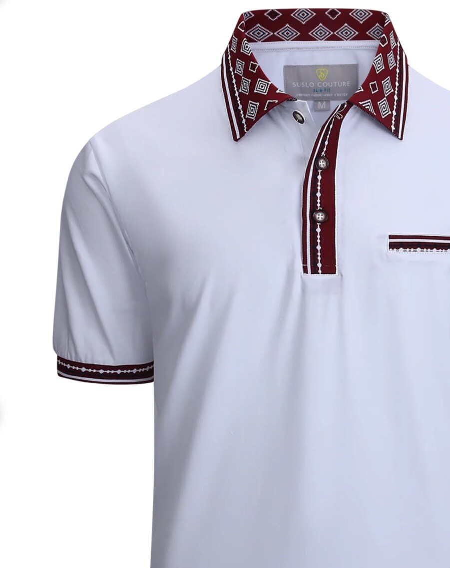 Men's Luxurious Fine Cotton Polo Shirt,Italian Style,Stretch M to 3XL….C8.A gallery
