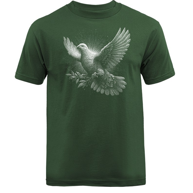 Holy Spirit Dove Christian Peace Faith Jesus Religious T-shirt gallery