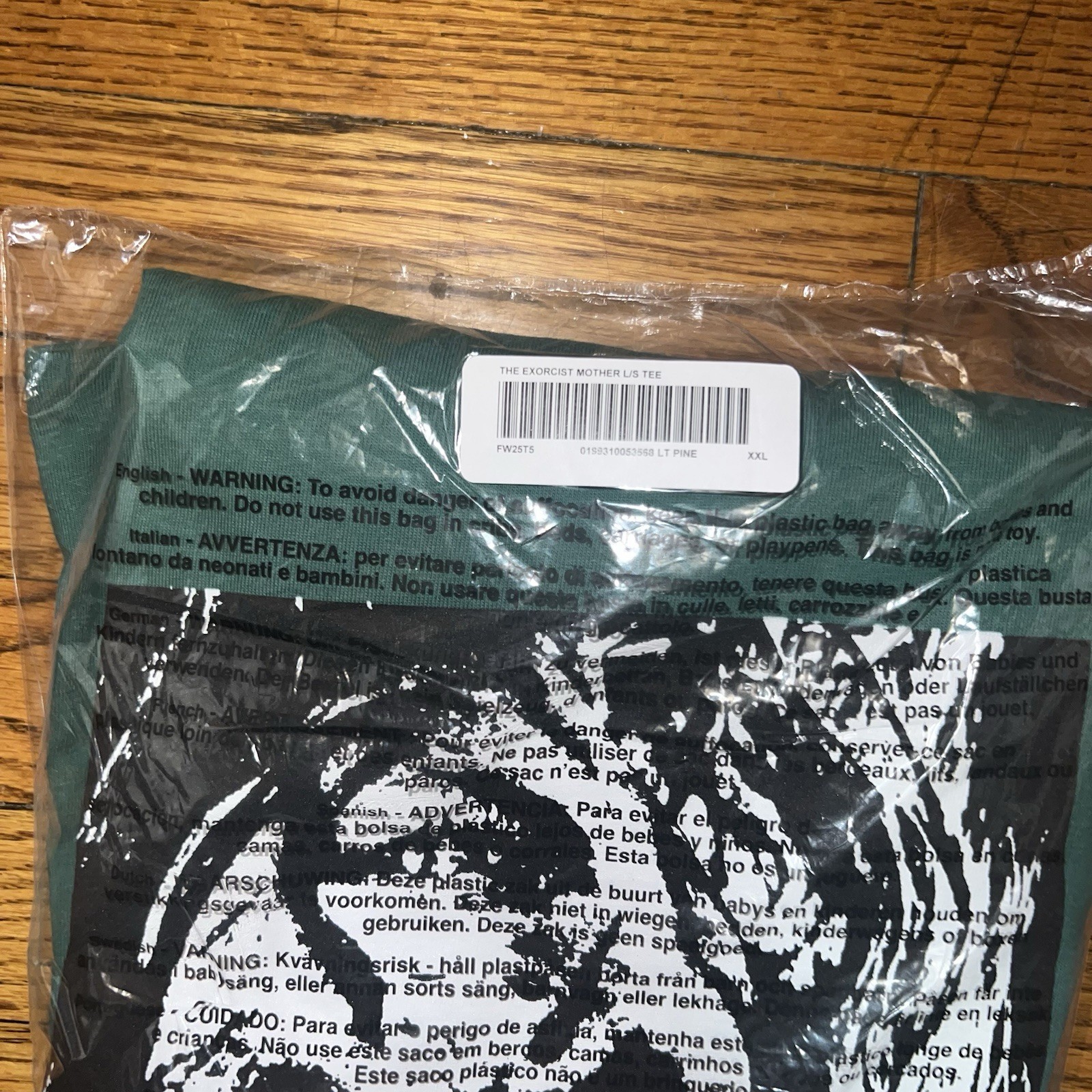 In-Hand Supreme The Exorcist Mother Long Sleeve Tee Green Size Extra Extra Large gallery