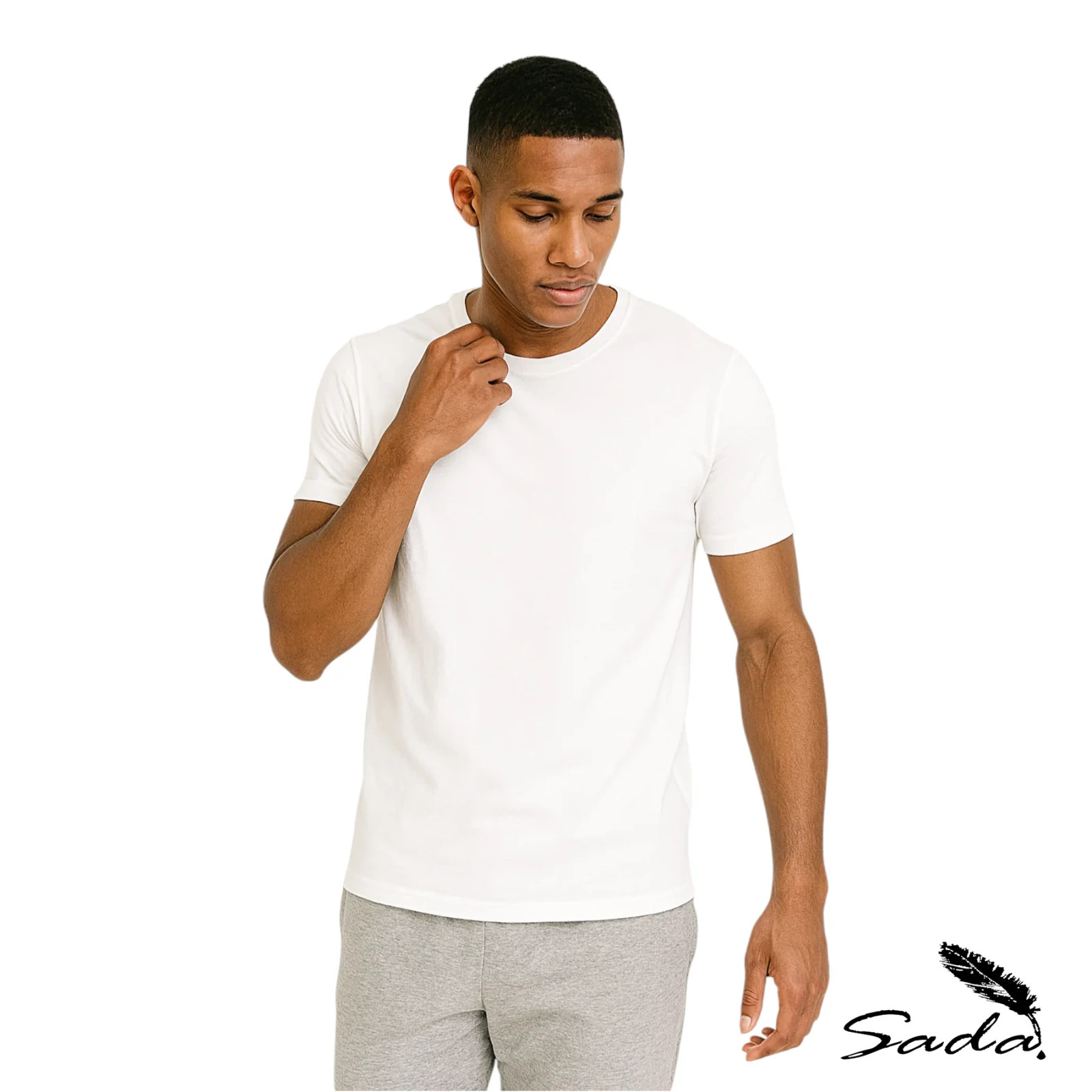 Sada T-Shirts 6-Pack Plain Crew Neck T-Shirts for Men Sizes S-6XL gallery