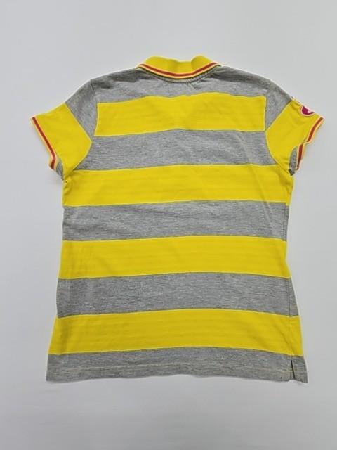 U.S. Polo Assn Jungen Poloshirt gelb grau gestreift XL Knopfleiste gallery