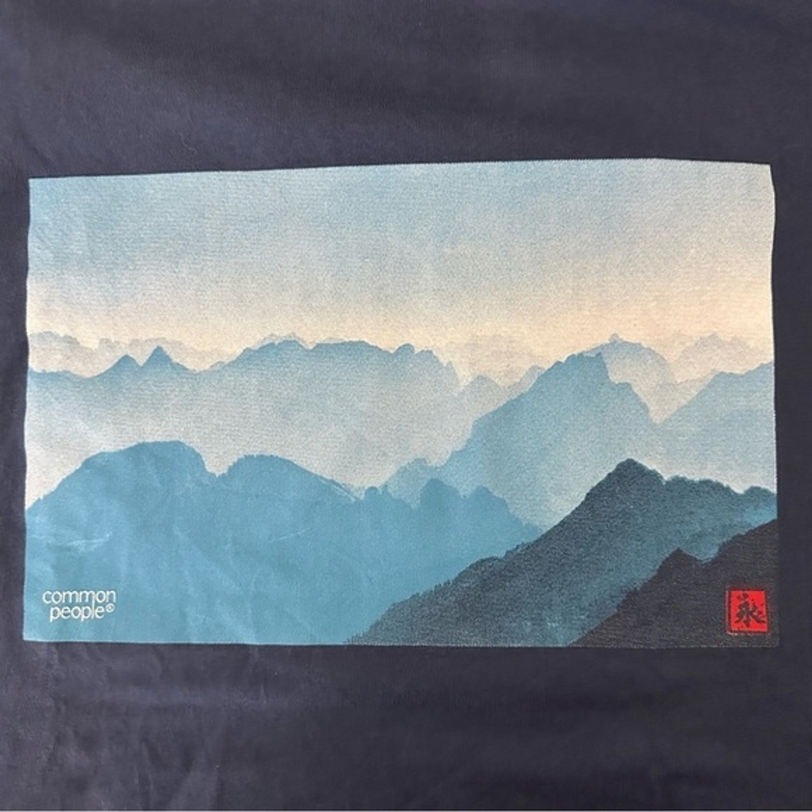 Common People T-Shirt Men's XL Graphic 100% Cotton Regular Fit High Quality Navy gallery