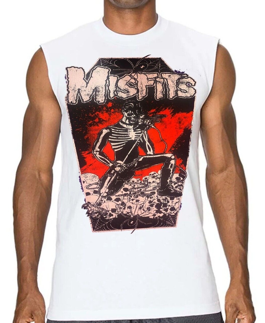 MISFITS SINGER PUNK ROCK Band Muscle Shirt (multi colors) gallery