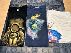 Warhammer 30k 40k THREE Tzeentch Thousand Sons t-shirts LARGE (NEW)