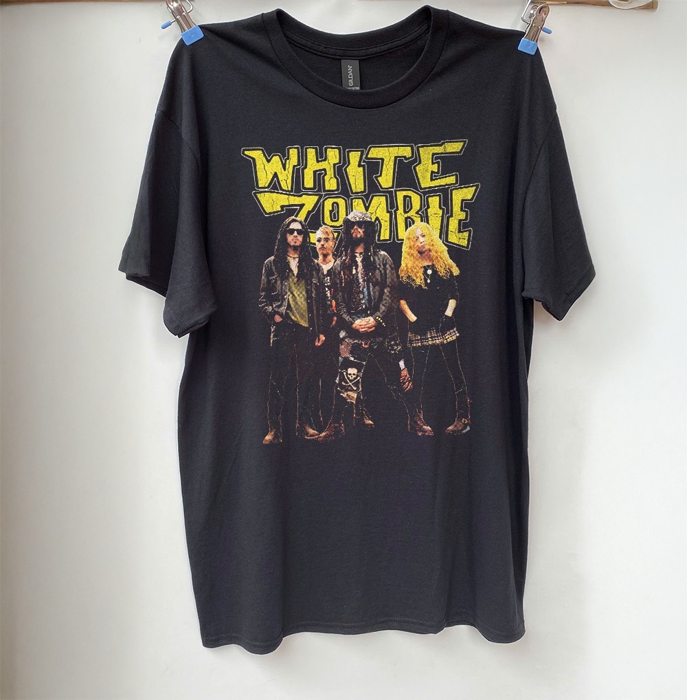 HOT! White Zombie Groove Metal Band Unisex Cotton T-Shirt Size S-5XL gallery