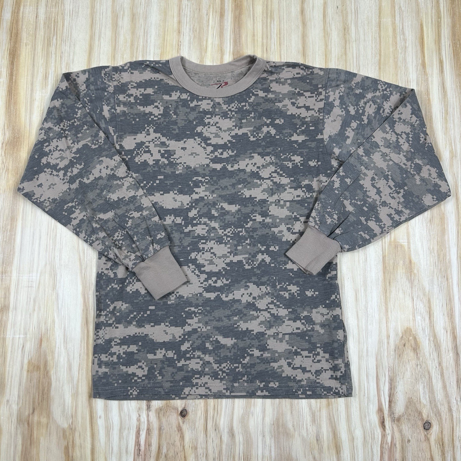Rothco Digital Camo Shirt Mens Small Long Sleeve Military Shirt gallery