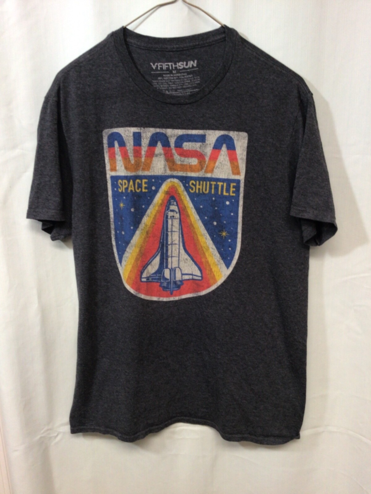 NASA Space Shuttle Medium Gray T Shirt T4 gallery