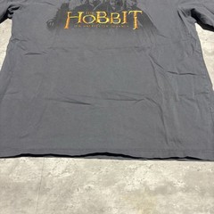 The Hobbit Unexpected Journey Shirt Men’s XL Gray Cotton Y2K Movie Promo