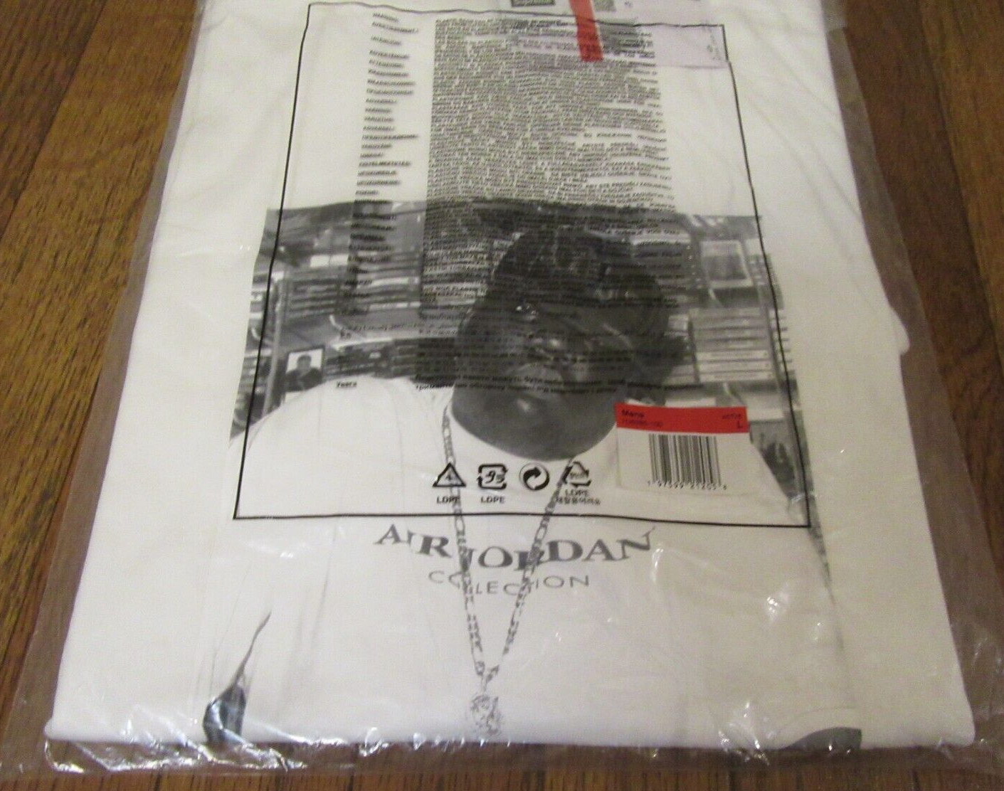 Supreme Jordan Biggie S/S Top Size Large White FW24 Supreme New York 2024 New gallery
