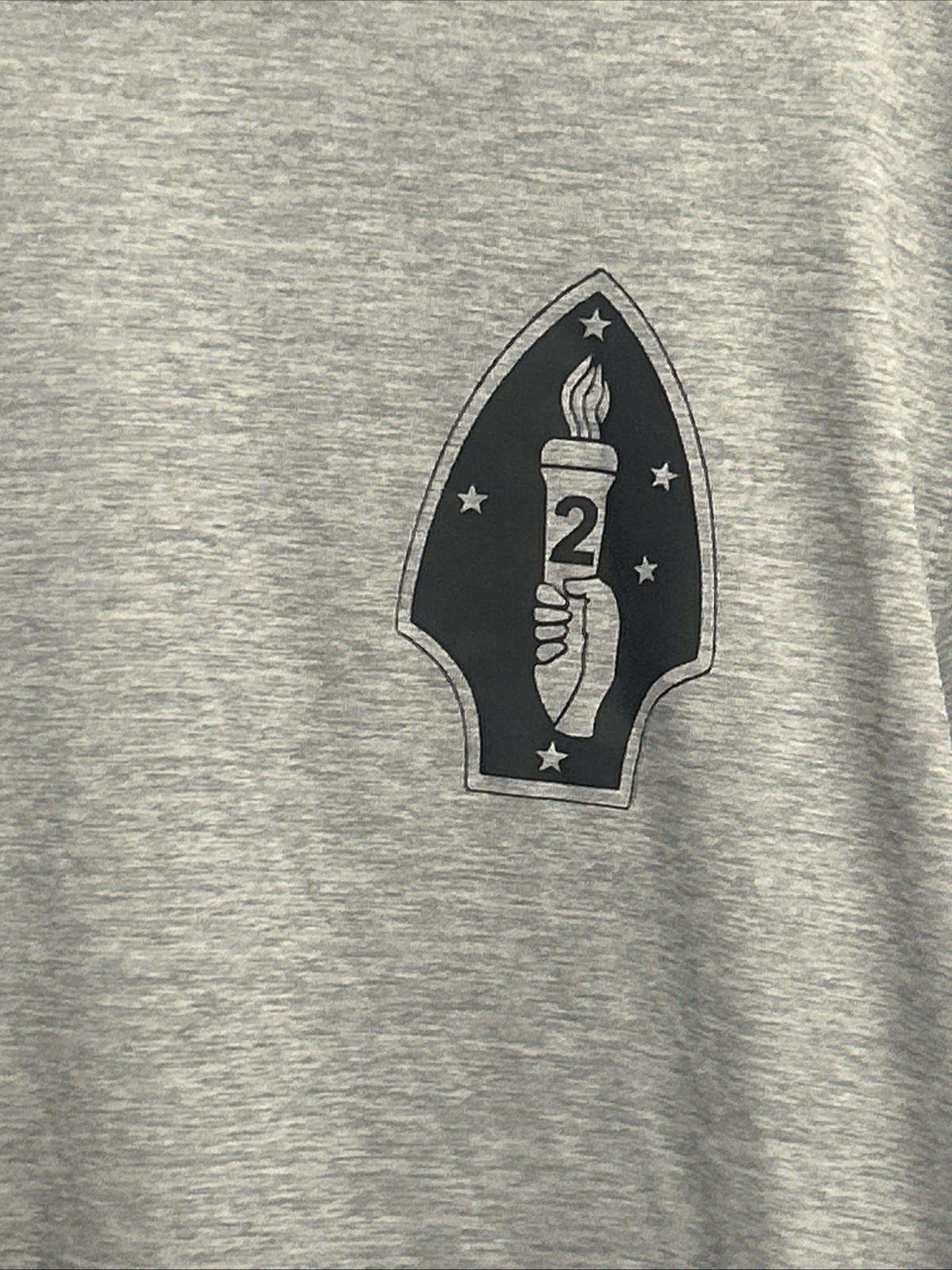 Mens Gray BCG 2nd Marine Division T-shirt Size L gallery