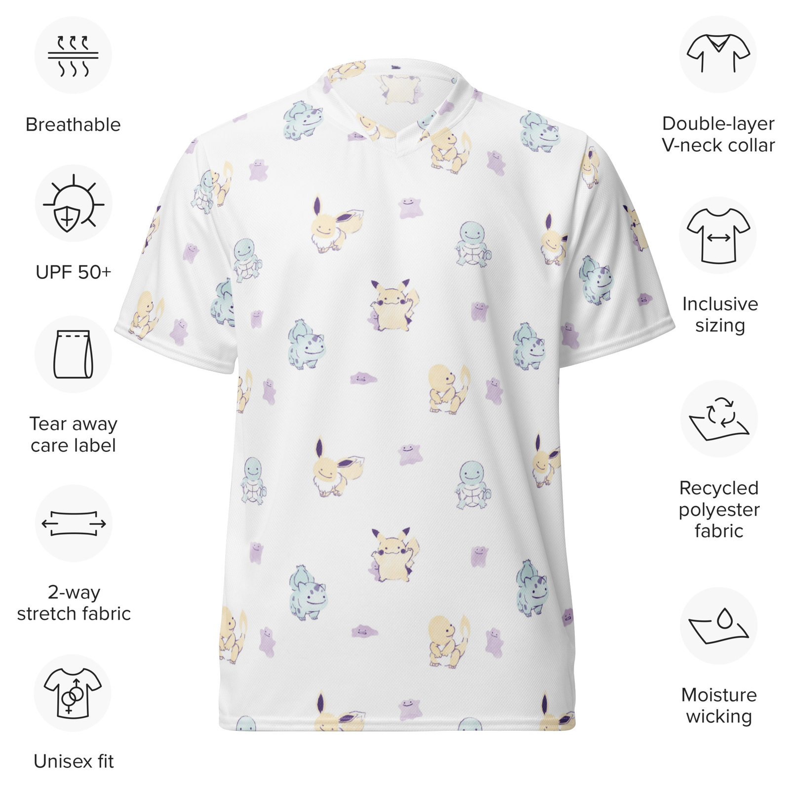 Ditto All Over Print Original Stitch Patterns Shirt gallery