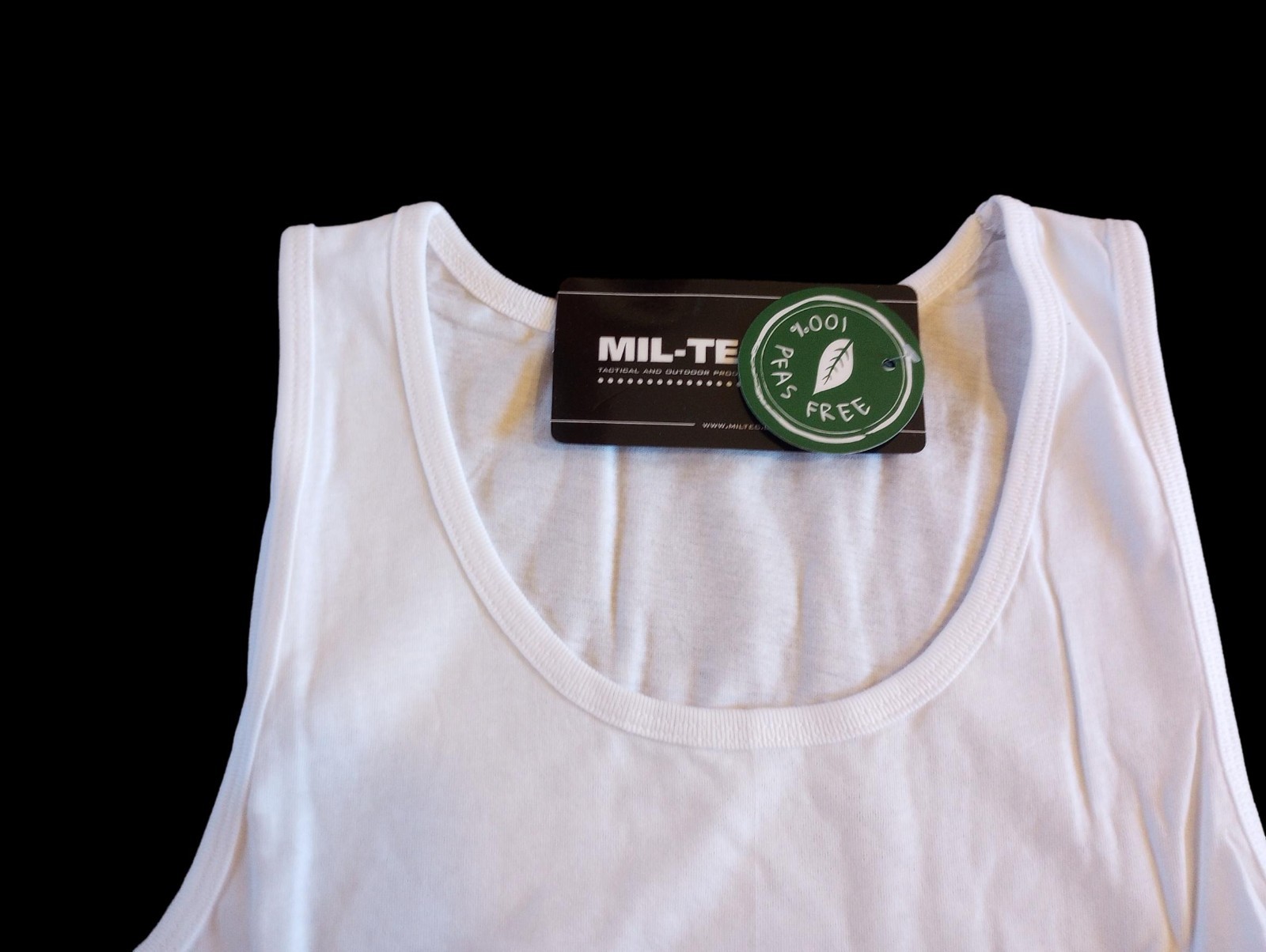 GERMAN MILITARY TANK TOP SHIRT BUNDESWEHR WHITE COTTON PHYSICAL TRAINING P.T.U gallery