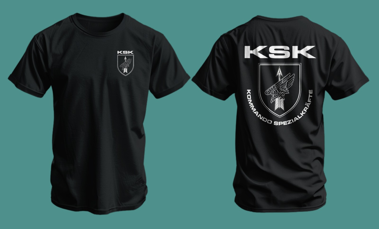 German Army KSK Special Forces T-Shirt Kommando Spezialkräfte Tactical Tee gallery